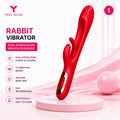Feel Alive Rabbit Vibrator – Dual Stimulation G-Spot Massager
